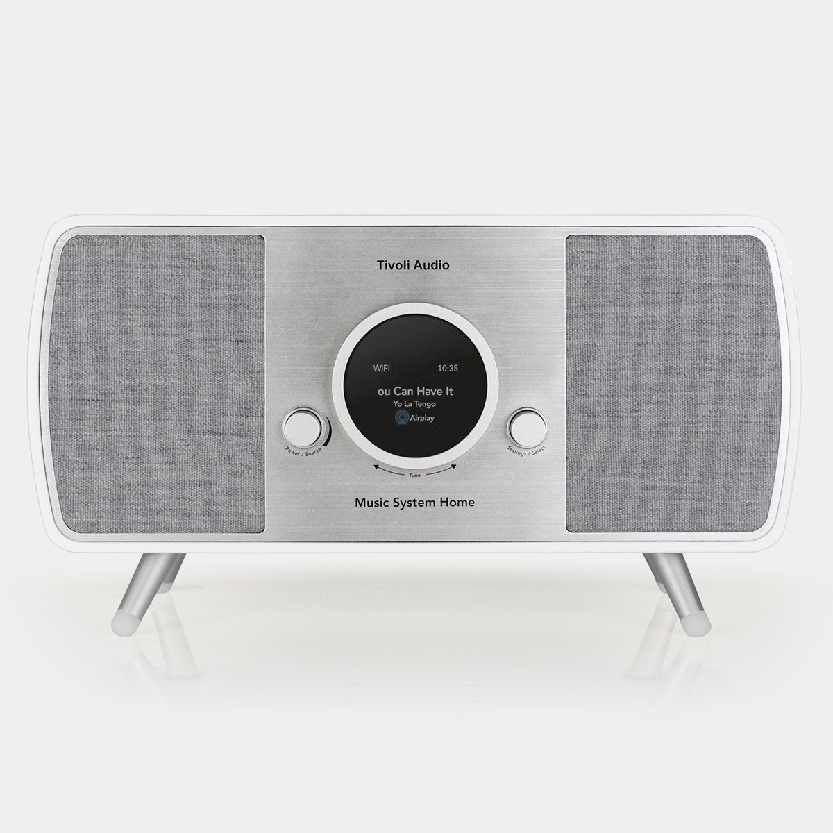 Tivoli Audio Original Music System Remote Control – Silvery, Radio Remote For Universal Use